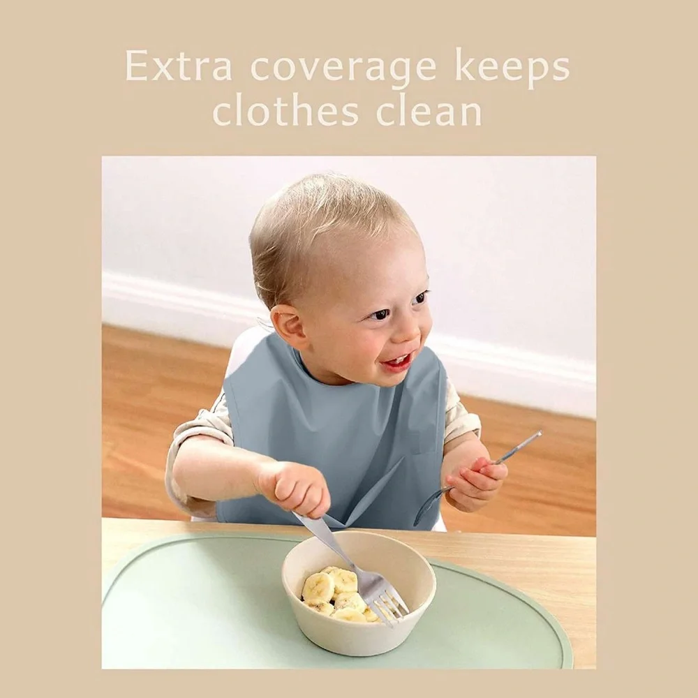 Willow + Sim Waterproof Baby Bib
